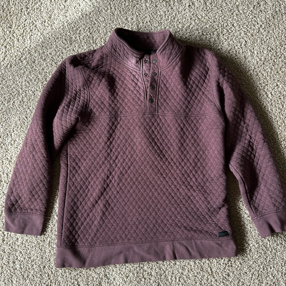 Outpost quilted pullover